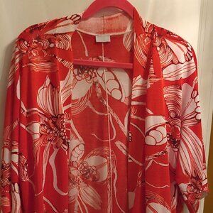 Chicos summer cardigan Size L